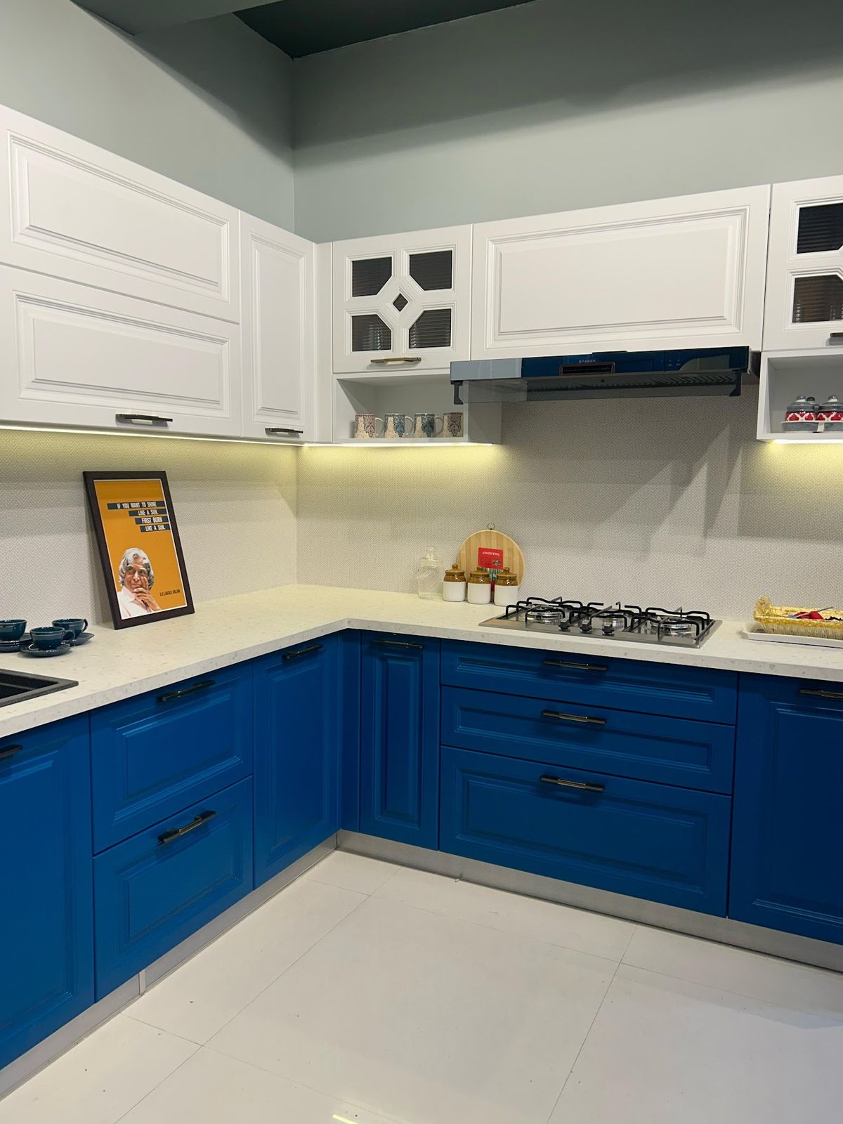 Classic Blue & White Kitchen
