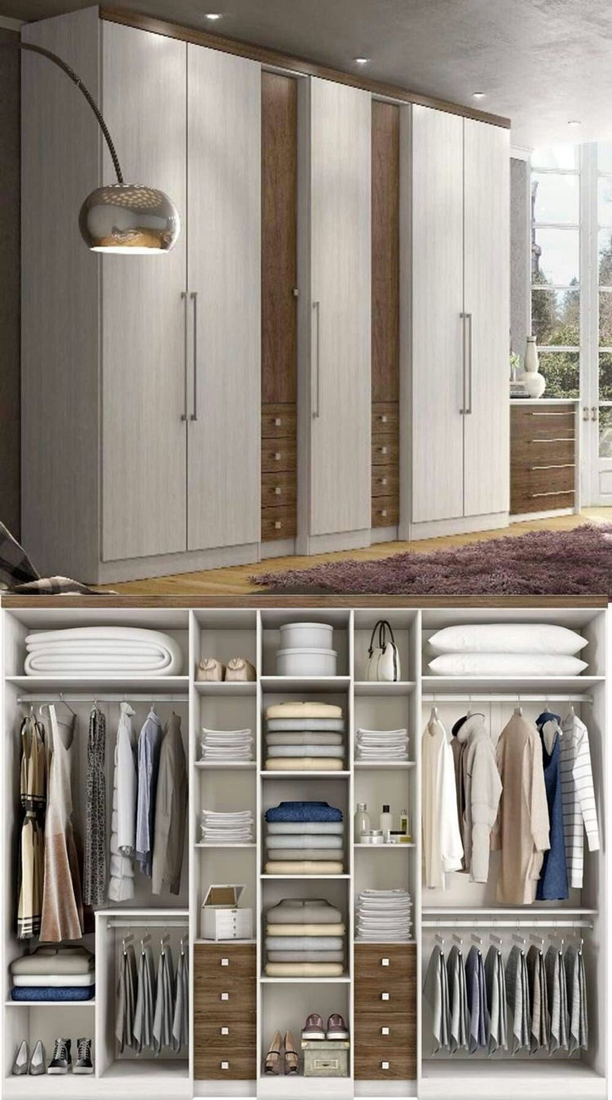 Wardrobe Interior Organization